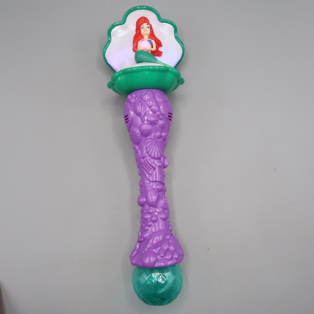Disney Parks The Little Mermaid Light & Sound Bubble‎ Wand (works)